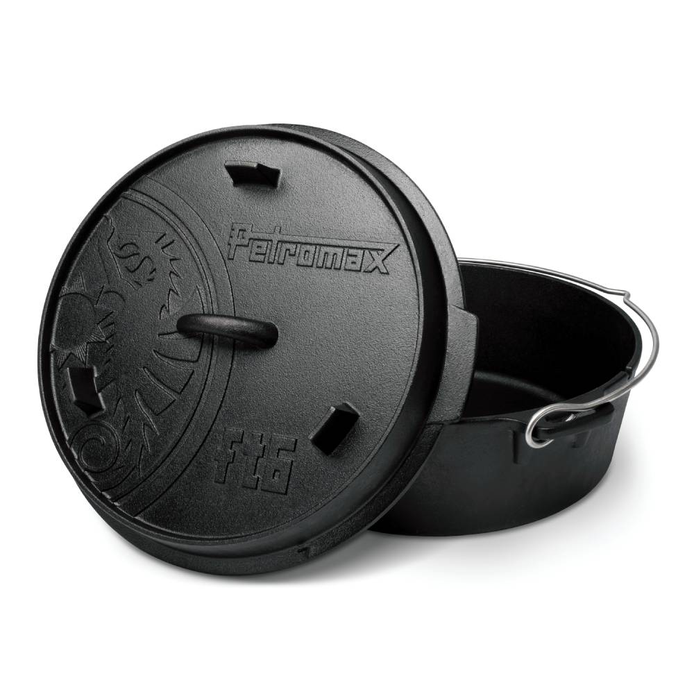 Dutch Oven ft6 mit Füßen – 5,5 L Gusseisentopf – Petromax