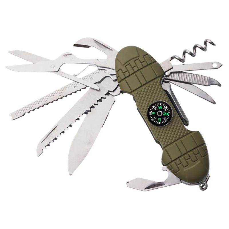 GLOBUZ - 11-in-1 Multitool-Taschenmesser