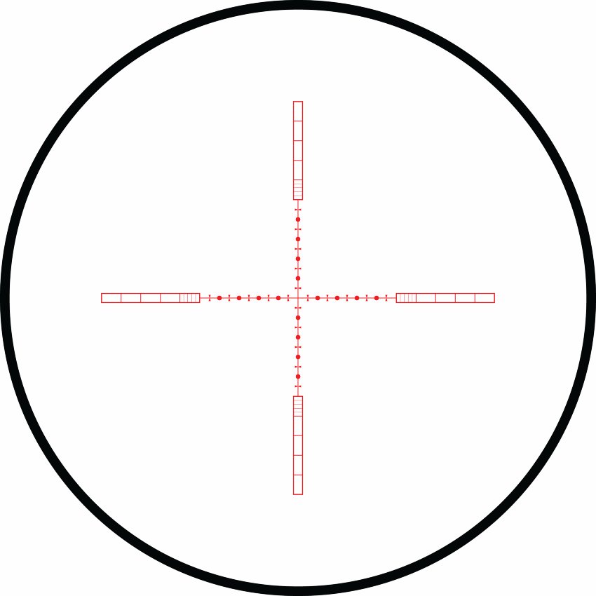 Vantage 30 WA SF IR Zielfernrohr 6-24x50 Half Mil Dot - Hawke