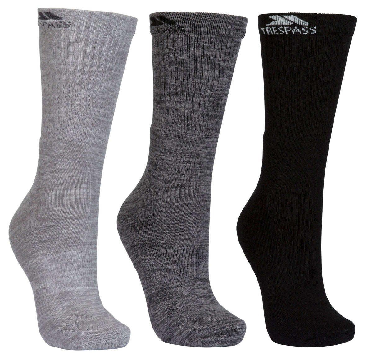 Jackbarrow - Carbon Melange / Stone Melange / Black - Trespass