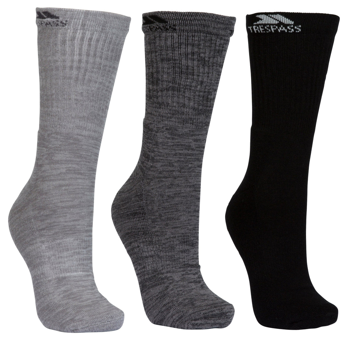 Jackbarrow - Carbon Melange / Stone Melange / Black - Trespass