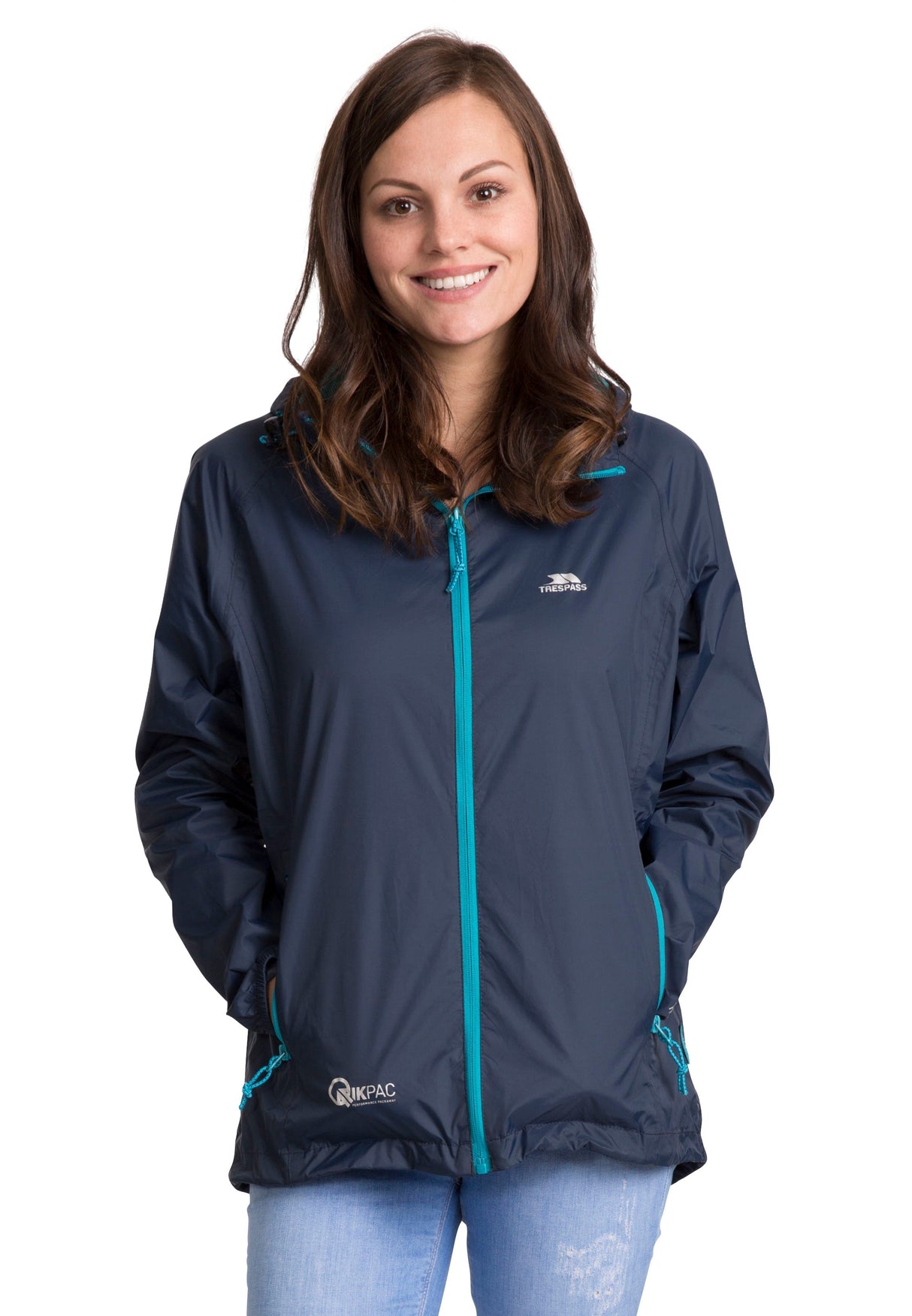 Qikpac Female Jkt - Navy - Trespass