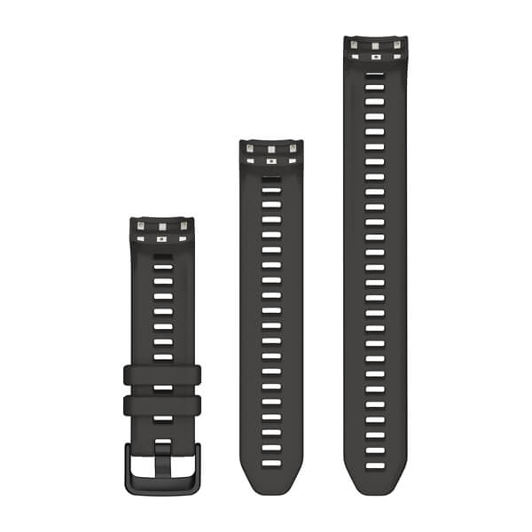 20 mm Armbänder Graphit – Garmin