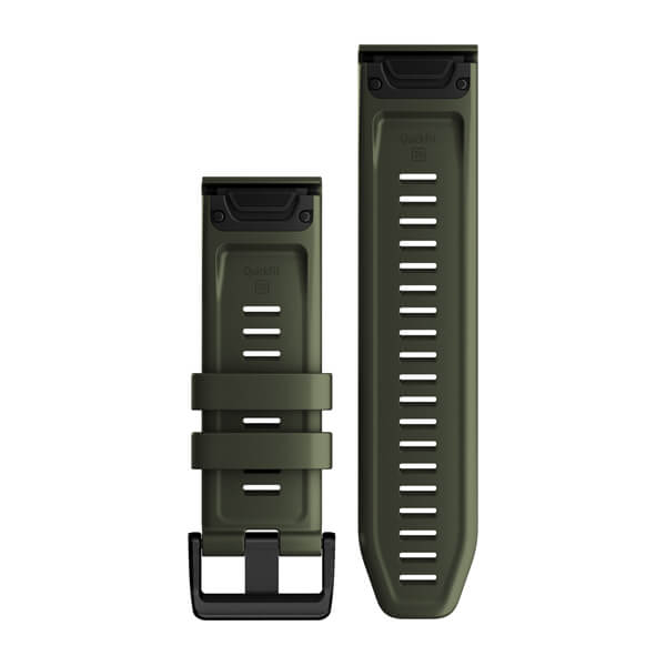 QuickFit® 26 Uhrenarmbänder, Moss Silikon – Garmin