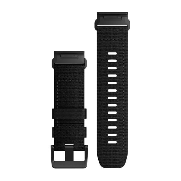 QuickFit® 26 Uhrenarmbänder, Tactical Black Nylon – Garmin