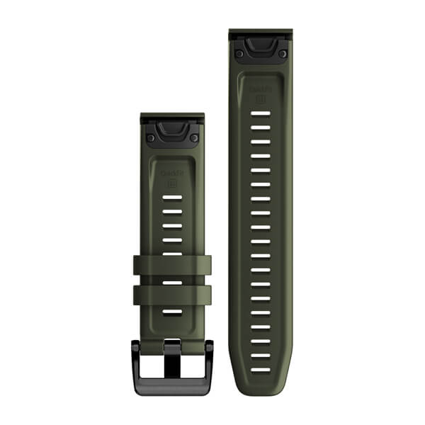QuickFit® 22 Uhrenarmbänder, Moss Silikon – Garmin
