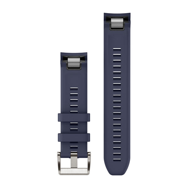 QuickFit® 22 Uhrenarmbänder, Navy Silikonarmband – Garmin