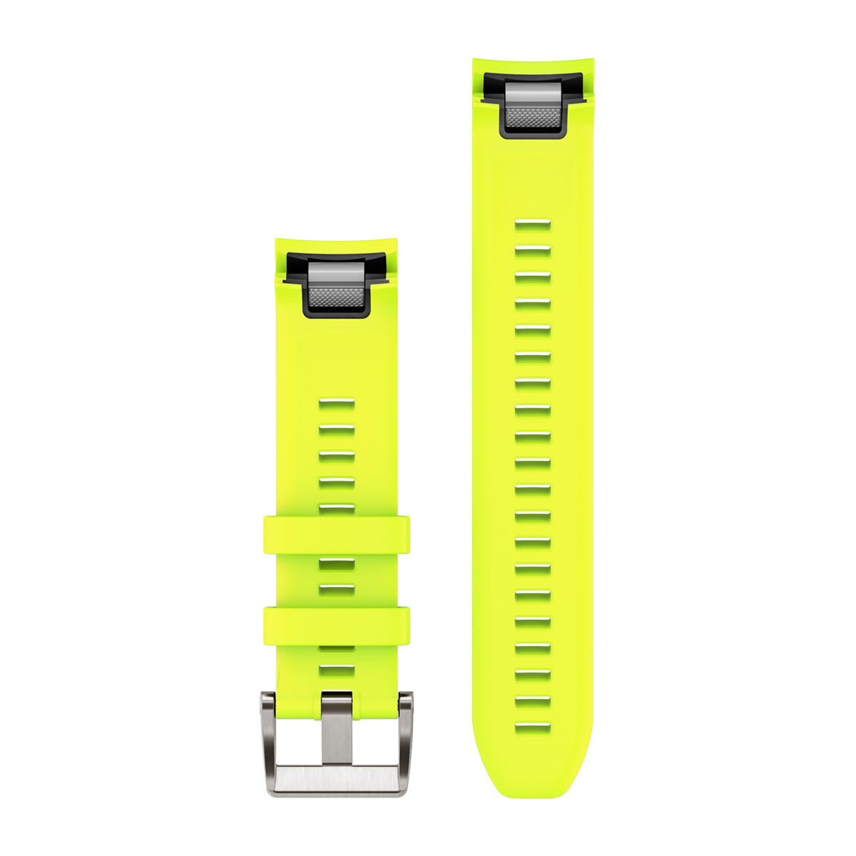 QuickFit® 22 Uhrenarmbänder, Amp Yellow Silikonarmband – Garmin