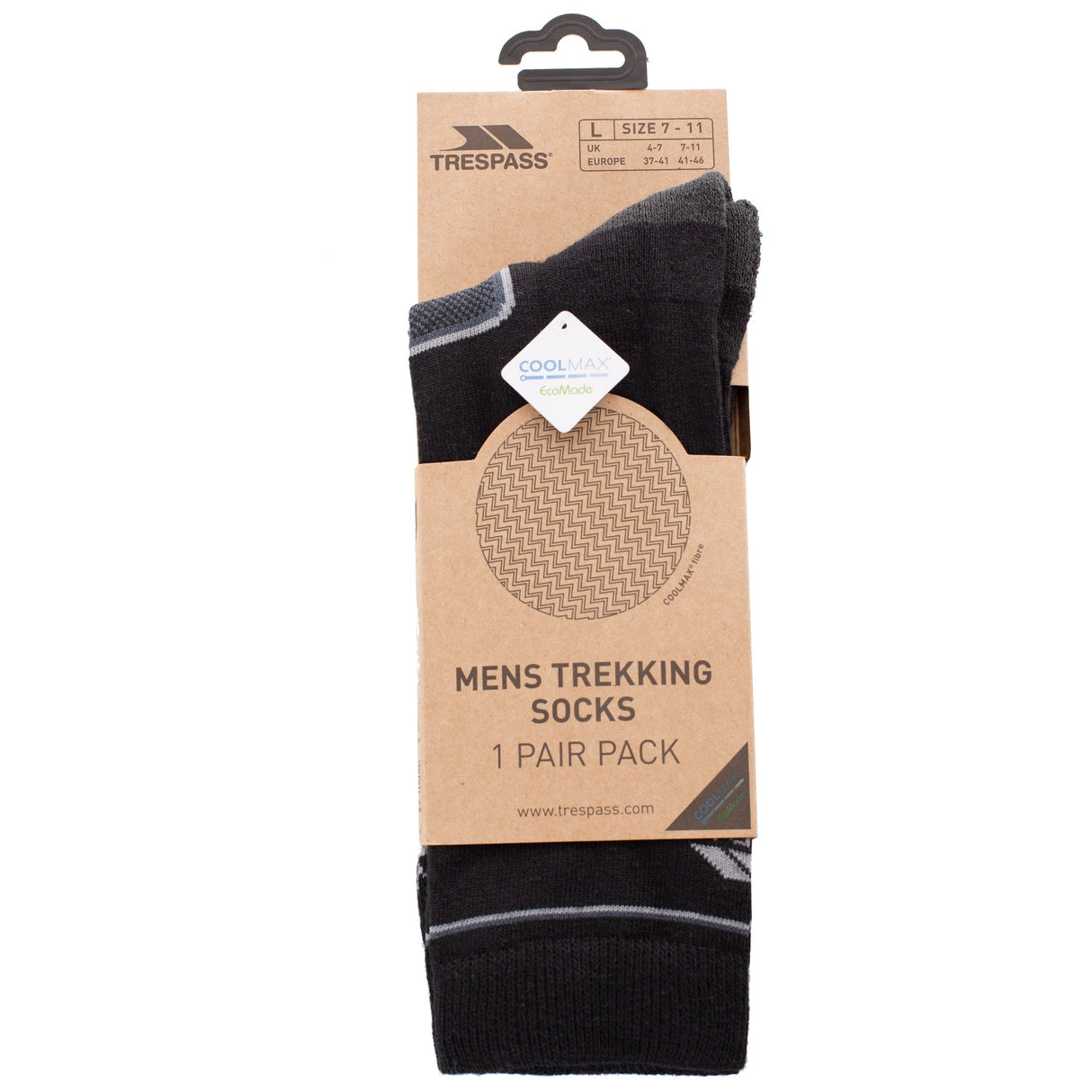 Rizzle Eco - Black - Trespass