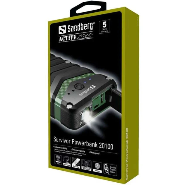Survivor Powerbank 20100 mAh - Sandberg