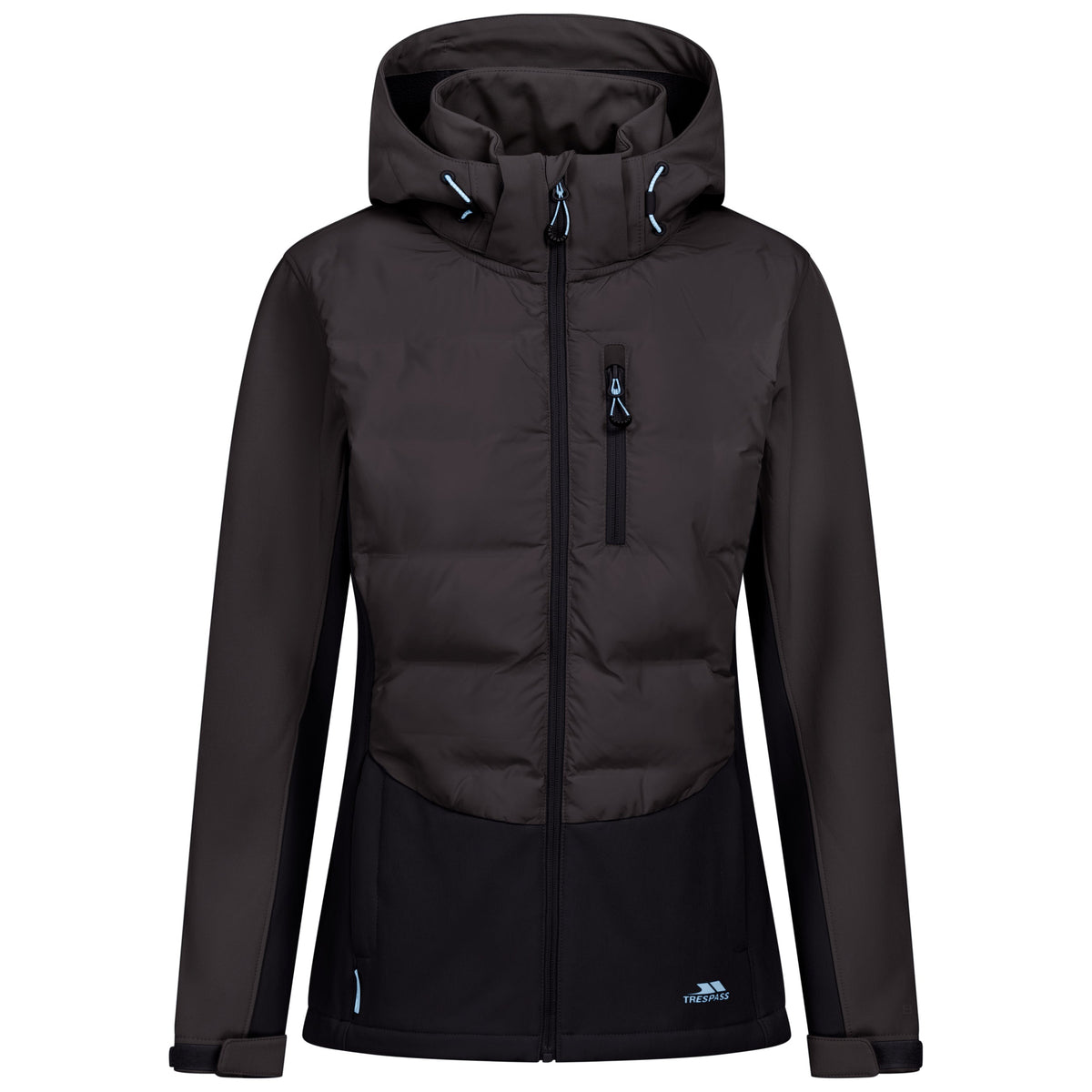 Scarlet- Female Hybrid Softshelljacke - Charcoal – Trespass
