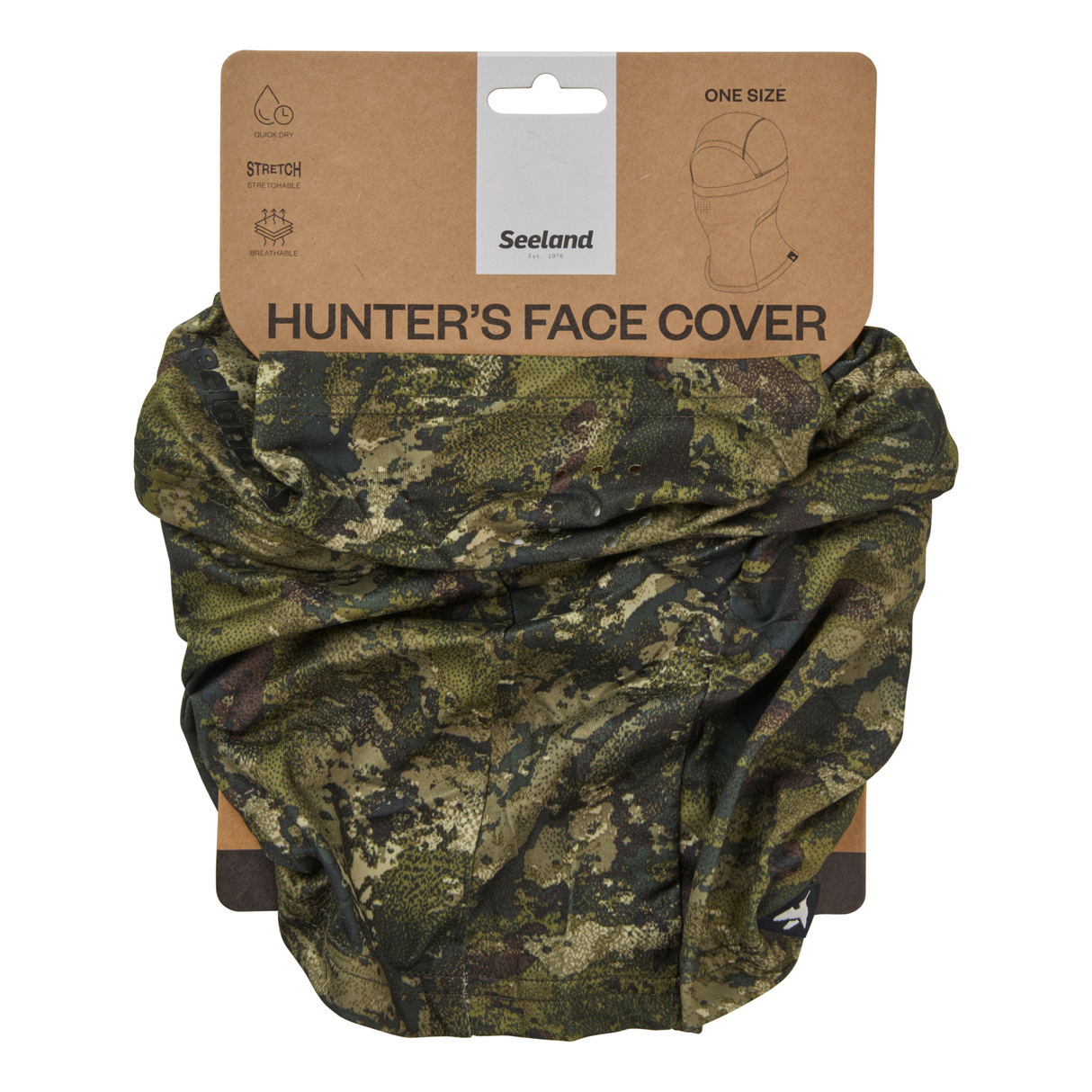 Tagus Camo Face Cover - InVis MPC green