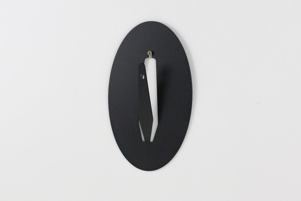 Trophäeplatte für Hirsch Oval Schwarz - Torp Solution
