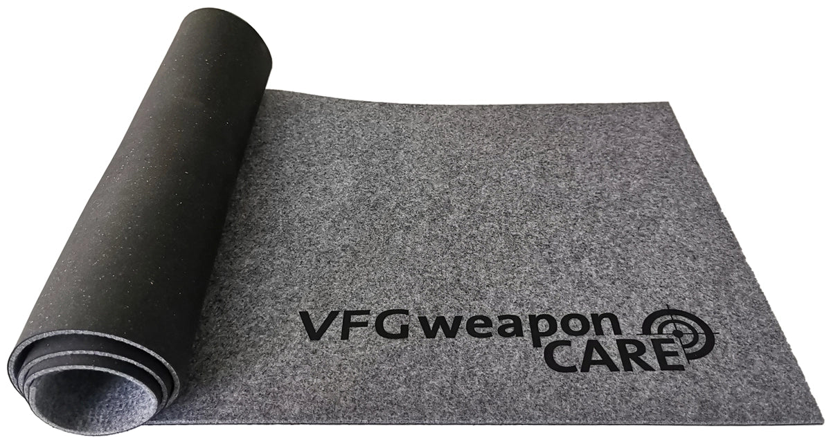 VFG Reinigungsunterlage aus Filz 1000 mm x 300 x 6 (für Gewehre) – VFG