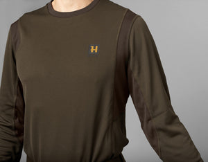 Forest Hunter Langarm-T-Shirt Hunting green/Shadow brown - Härkila