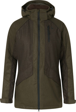 Avail Aya isolierte Jacke Pine green/Demitasse brown - Seeland