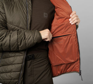 Logmar isolierte, packbare Jacke Willow green - Härkila