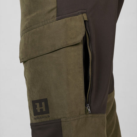 Scandinavian Hosen - Willow green/Deep brown - Härkila
