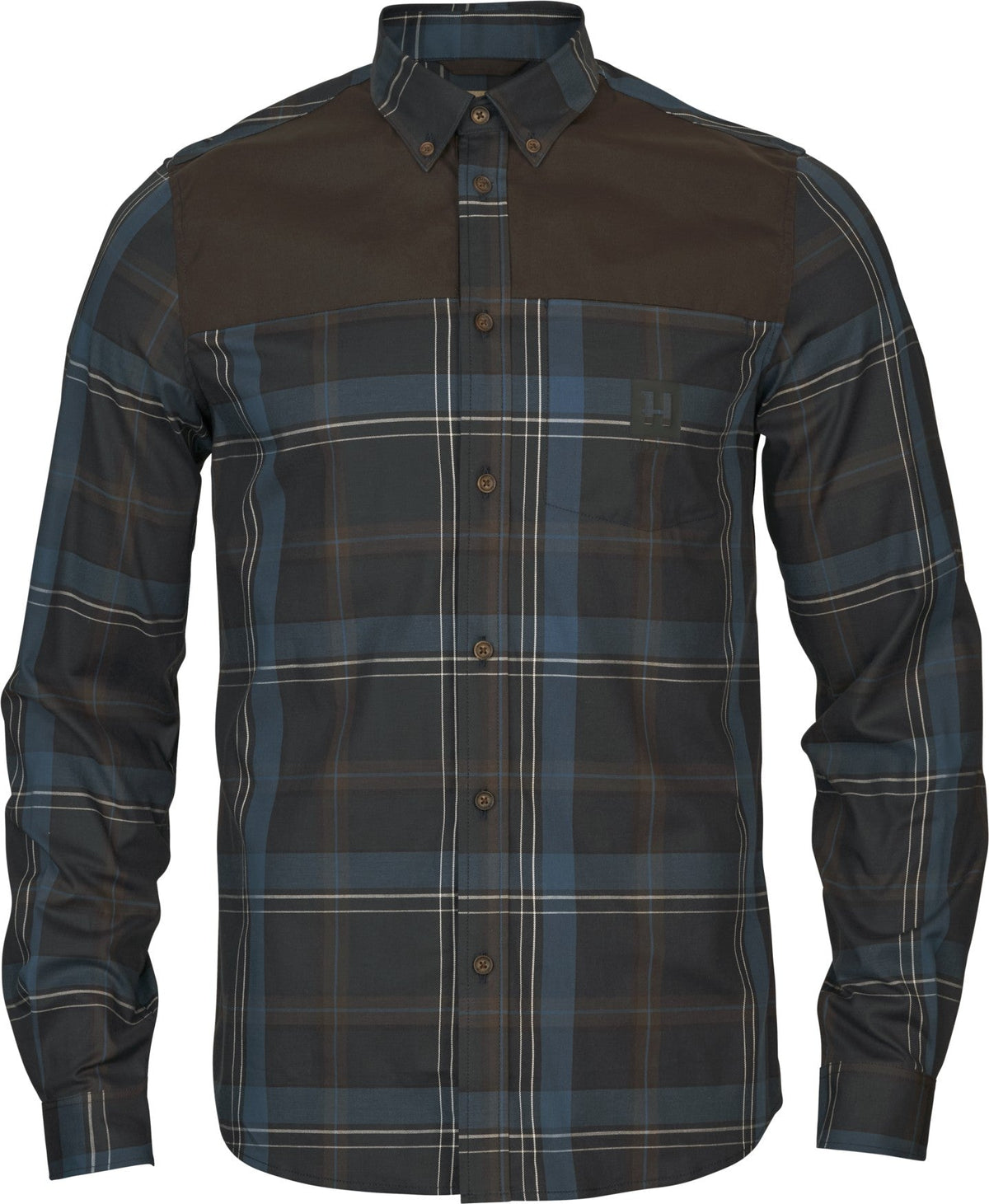 Anker Langarmshirt Dunkelblau - Härkila