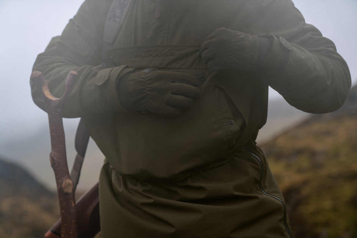 Orton tech HWS Packbarer Smock Willow green - Härkila
