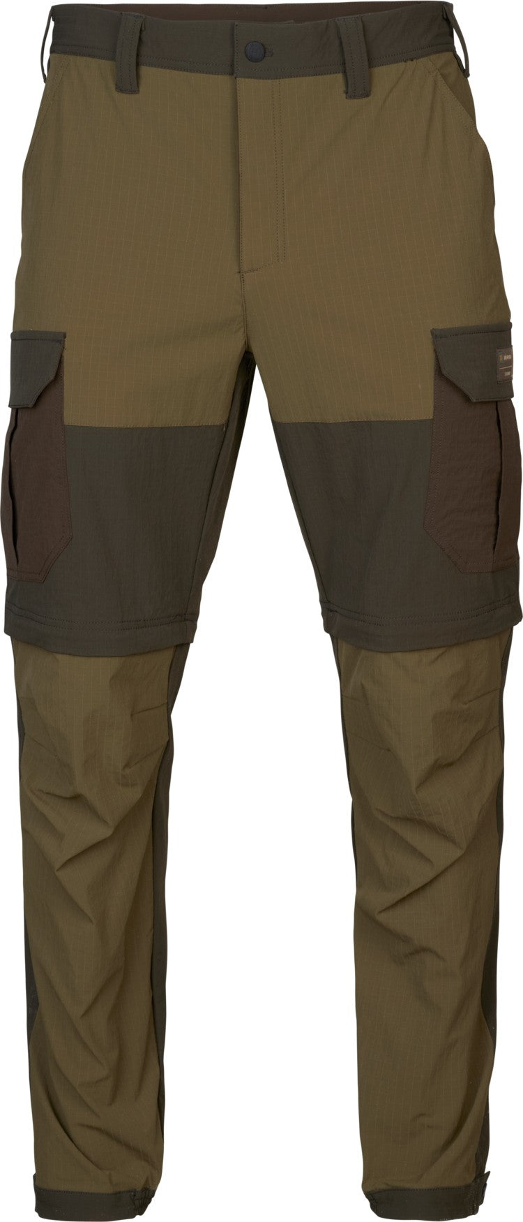 Logmar Leichte Zip-off-Hose Dunkeloliv/Weidengrün - Härkila