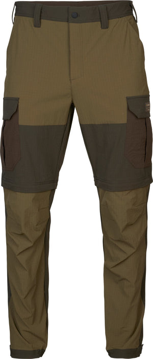 Logmar Leichte Zip-off-Hose Dunkeloliv/Weidengrün - Härkila