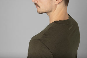 Base-Layer L/S T-Shirt für alle Jahreszeiten Willow green - Härkila