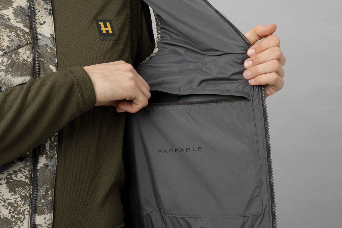 Camouflage-HSP isolierte Weste AXIS MSP®Mountain - Härkila