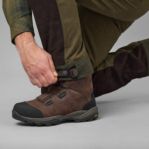 Driven Hunt HWS Lederhose Willow green/Shadow brown - Härkila