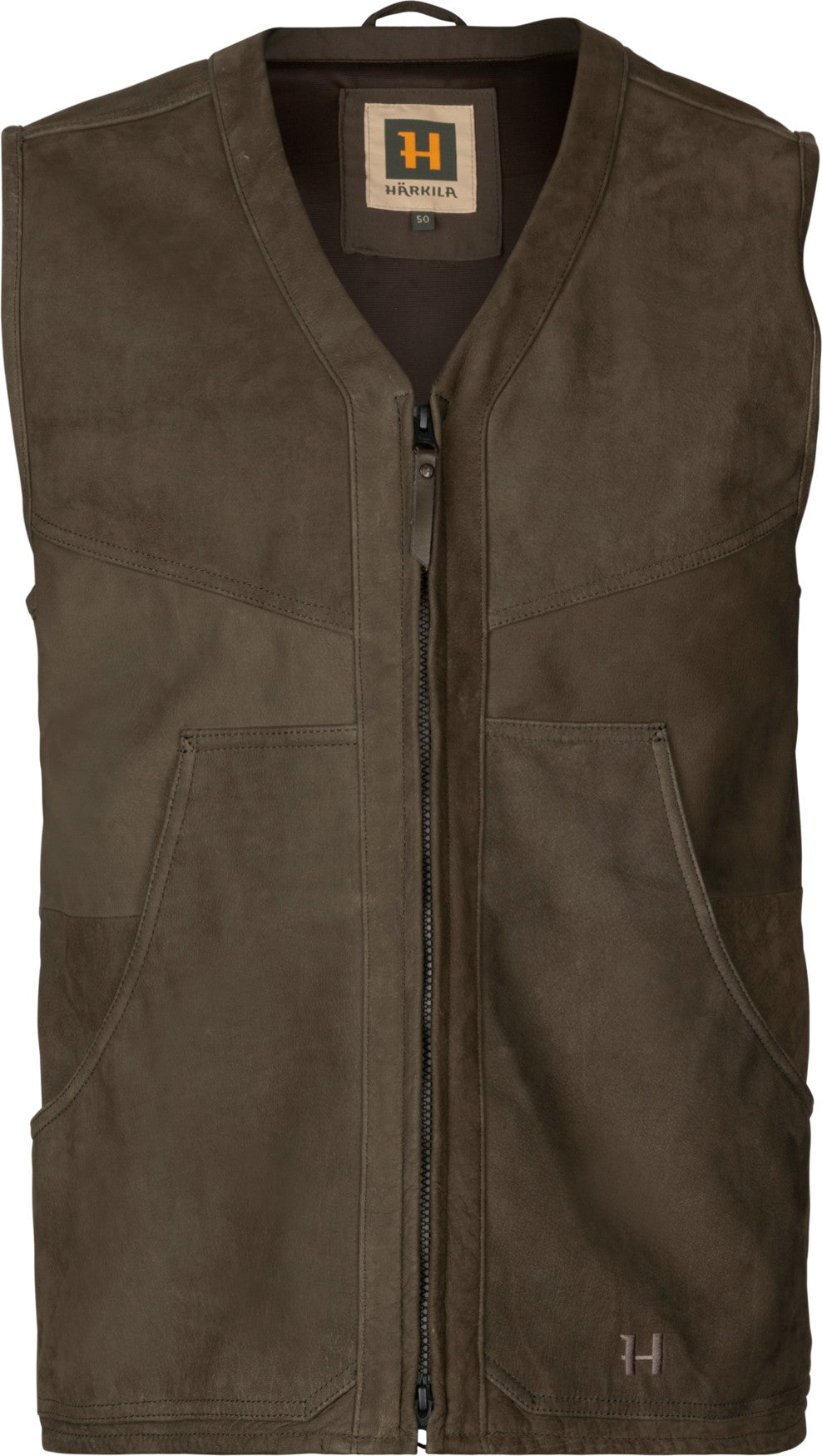 Pro Hunter Lederweste Willow green - Härkila