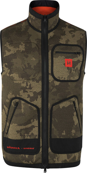 Wendbare hoch sichtbare Weste AXIS MSP® Limited Edition/Orange - Härkila