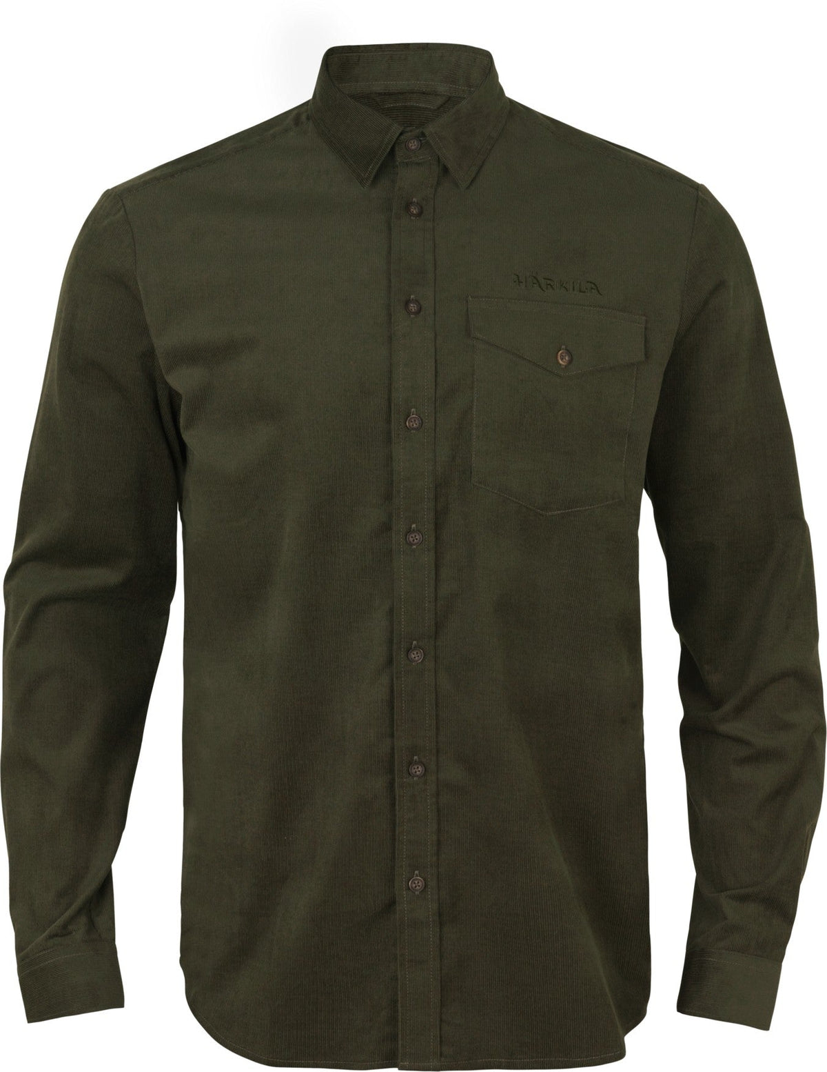 Kaldfjord Corduroy-Hemd Willow Green - Härkila