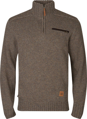 Annaboda 2.0 HSP gestrickter Pullover - Dark sand - Härkila