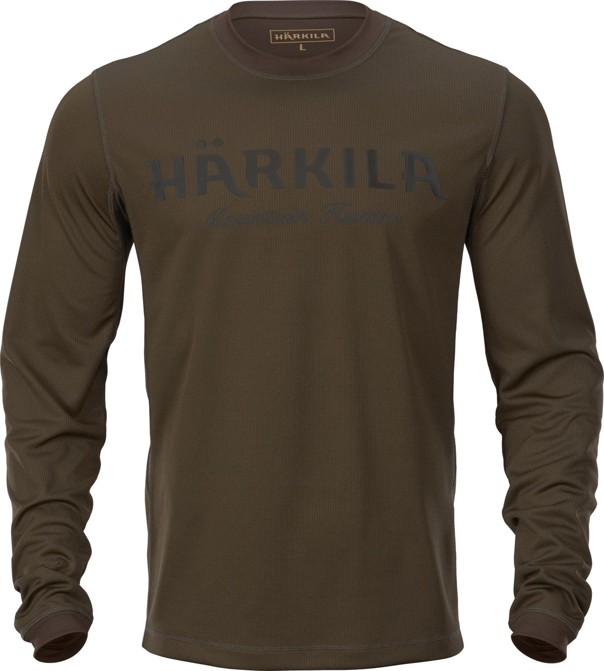 Mountain Hunter L/S T-Shirt Hunting green/Shadow brown - Härkila