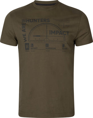 Impact S/S T-Shirt Willow green - Härkila