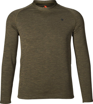 Active Langarm-T-Shirt - Pine green - Seeland