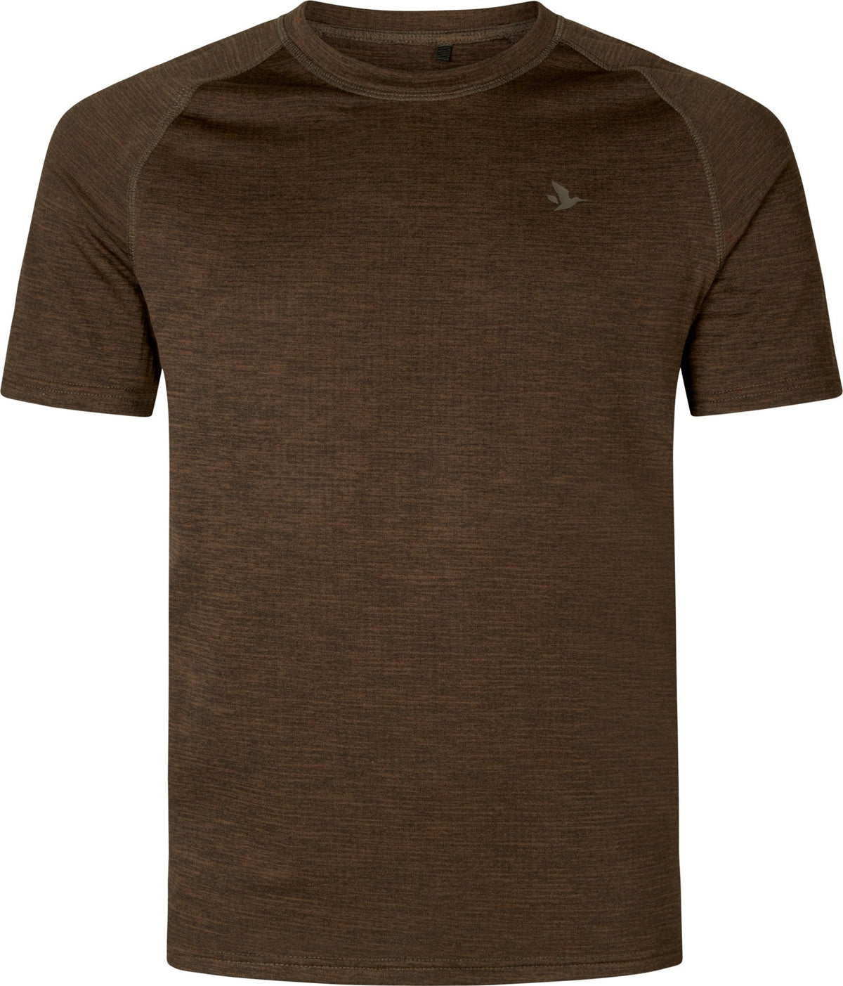 Active Kurzarm-T-Shirt Demitasse brown - Seeland