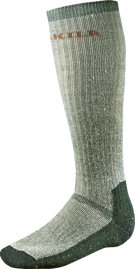 Expedition lange Socke Grau/Grün - Härkila
