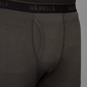Base All Season mit Seitenreißverschluss Lange Unterhose Shadow Brown - Härkila