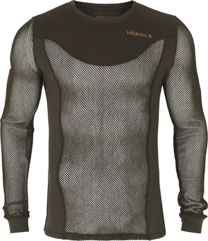 Base Mesh Crew-Neck Shadow Brown - Härkila