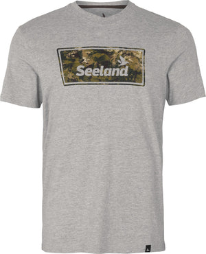 Falcon T-Shirt Dunkelgrau Melange - Seeland