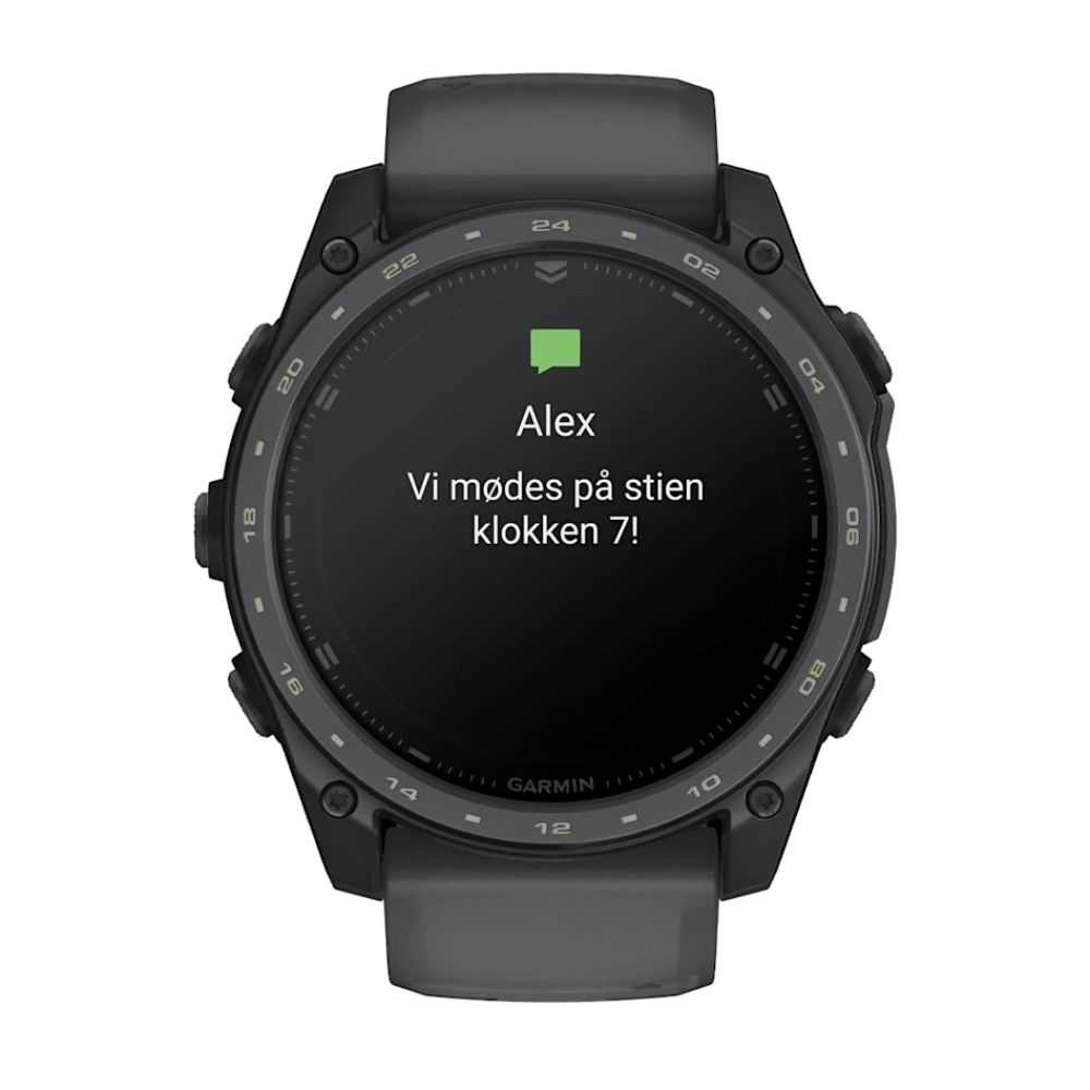 tactix® 8 – 51 mm, AMOLED, Cerakote®-Beschichtung, Inklusive Applied Ballistics Ultralight™ Solver und Slate Gray Cerakote®-Beschichtung – Garmin