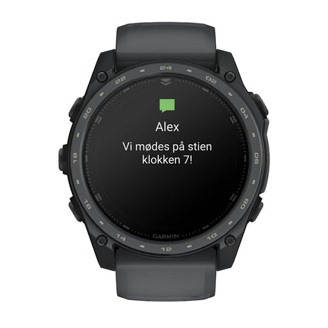 tactix® 8 – 51 mm, AMOLED, Cerakote®-Beschichtung, Inklusive Applied Ballistics Ultralight™ Solver und Slate Gray Cerakote®-Beschichtung – Garmin