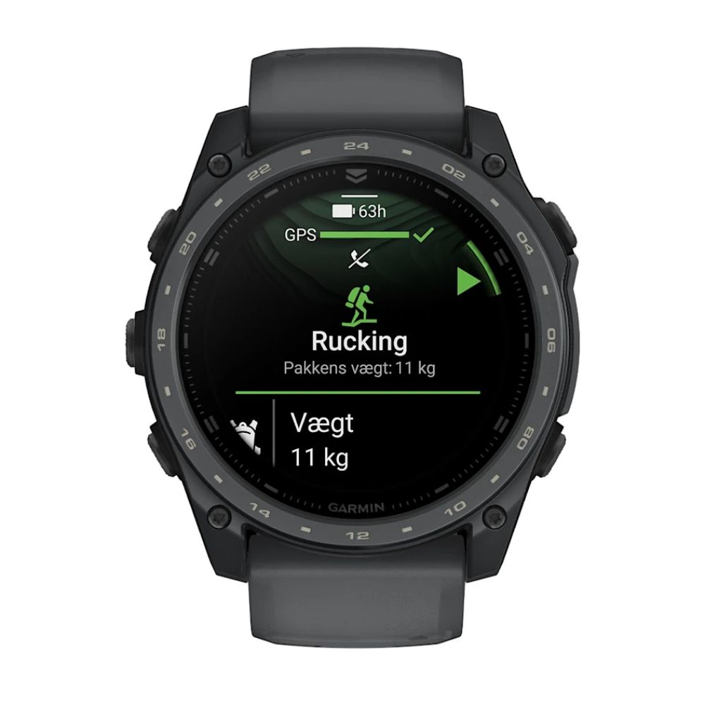 tactix® 8 – 51 mm, AMOLED, Cerakote®-Beschichtung, Inklusive Applied Ballistics Ultralight™ Solver und Slate Gray Cerakote®-Beschichtung – Garmin
