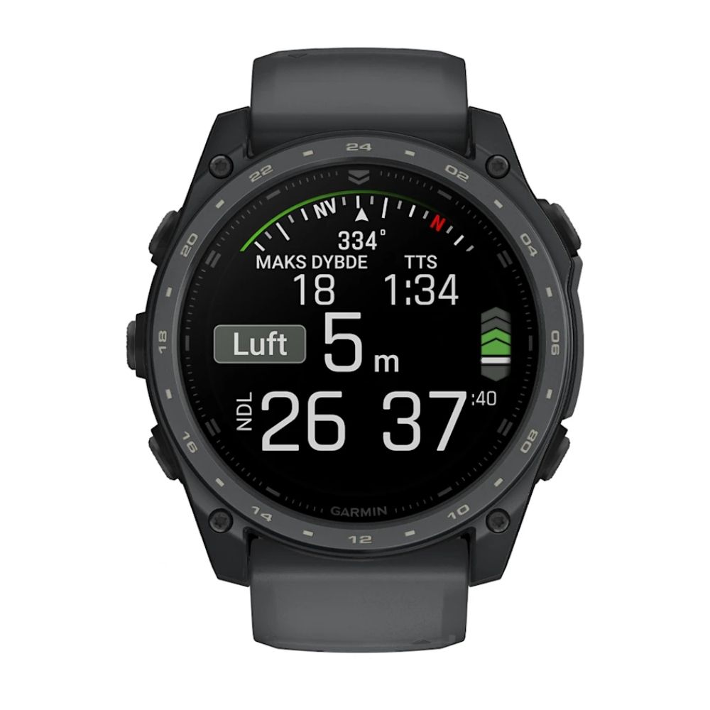 tactix® 8 – 51 mm, AMOLED, Cerakote®-Beschichtung, Inklusive Applied Ballistics Ultralight™ Solver und Slate Gray Cerakote®-Beschichtung – Garmin