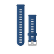 Quick Release remme (22 mm), Tidal Blue, sølv hardware 1