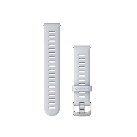 Quick Release remme (18 mm), Whitestone, sølv hardware 1