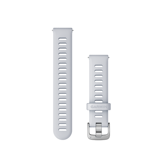 Quick Release remme (18 mm), Whitestone, sølv hardware 1