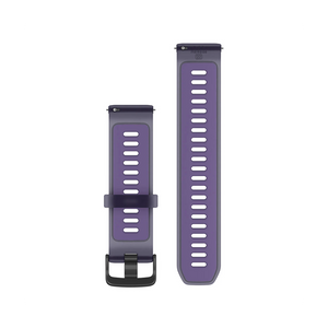 Quick Release remme (22 mm), Gennemskinnelig Imperial Purple/Indigo med Slate hardware 3