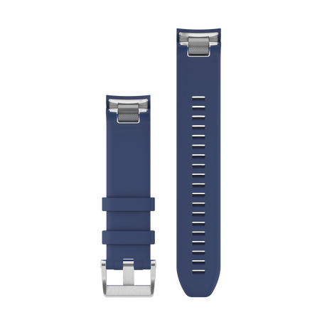 QuickFit® 22 urremme, Navy silikonerem 1